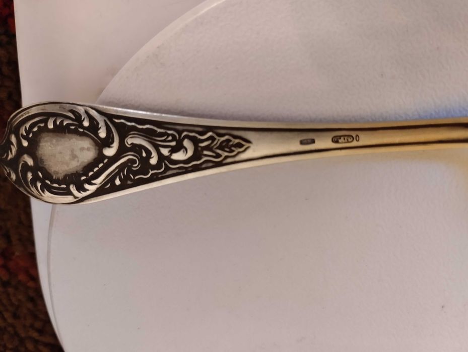 Вилка. Серебро 875 проба. Вес 47 грамм