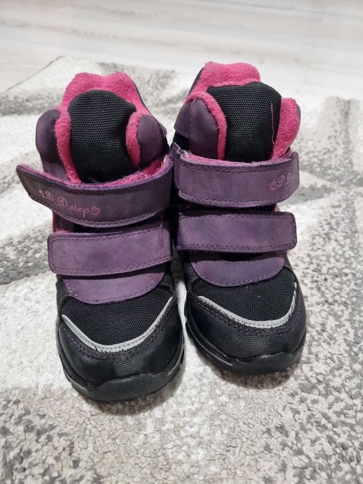 Ghete iarna apres ski impermeabile cu blana înăuntru DD Step - mărimea