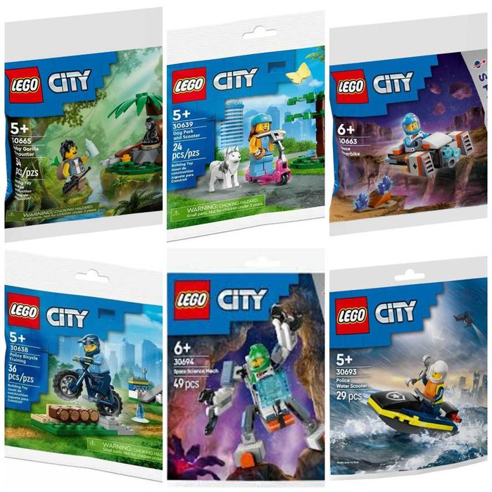 Lego polybags пликчета различни модели