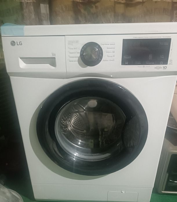 LG stiralniy mashina 6 kg 10 yil garantiya