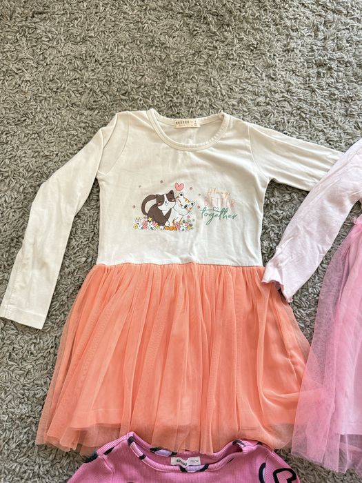 2 Лота от детски дрехи за есен-зима за момиче 98-104 см