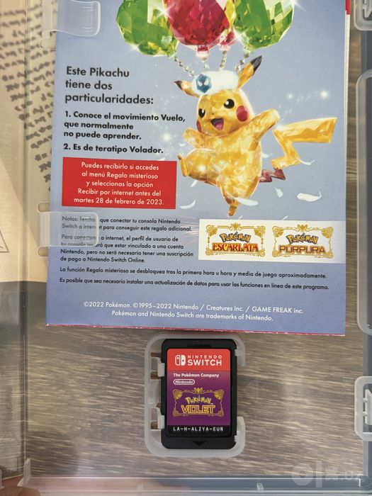 Pokemon Violet для Nintendo switch
