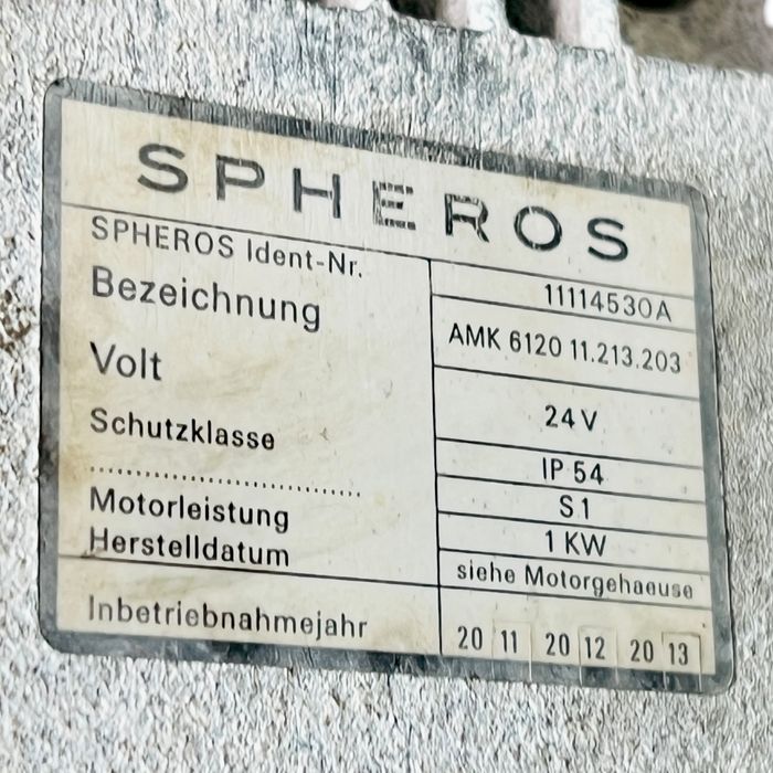 11114530A Motoare electrice / pompe, altele SPHEROS B7, B8, B9, B12 bus (2005-) VOLVO