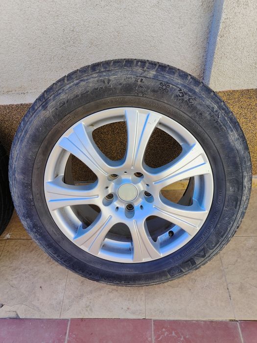 Vând set roți iarna originale VW Touareg 2017, 255/55/18, jante 8.0Jx1