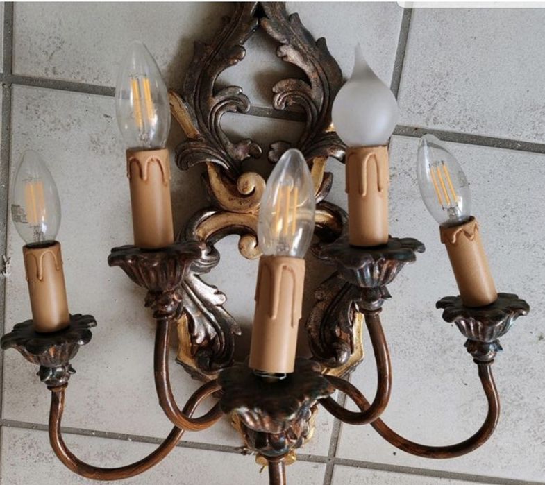 Set 4 aplice perete lateral