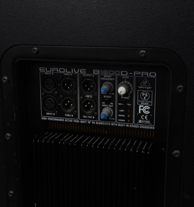 Boxa activa Behringer b615d Boxa activa The box  pa502A , Bas subwoofer activ  Behringer  b1800d