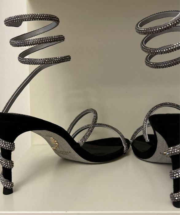 Sandale Rene Caovilla piele naturala pe stoc