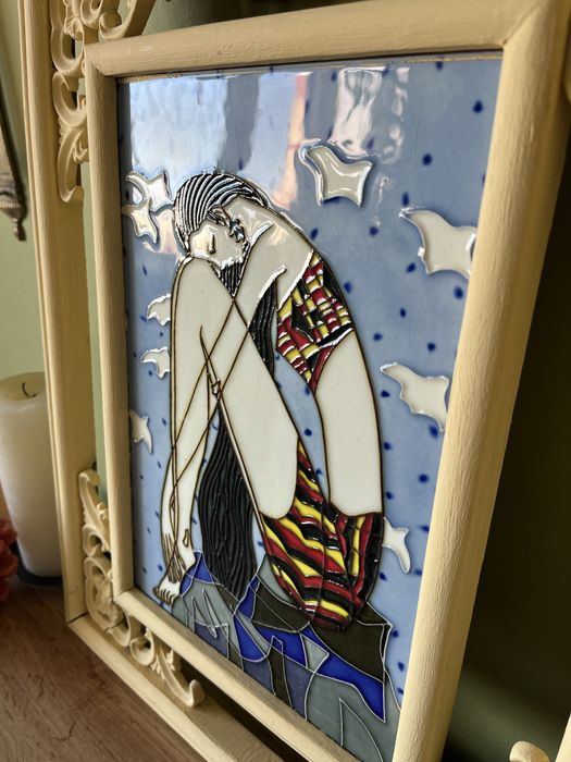 Tablou vitraliu Art Deco