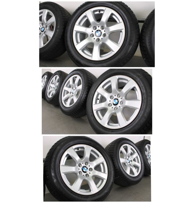Set Complet225.60.17 Roti Iarna BMW X3/X4 F25/F26 Anvelope Noi-Germany