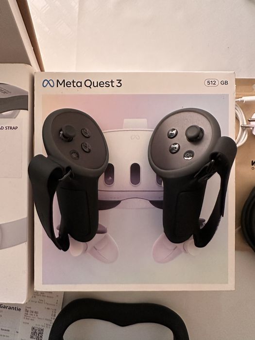 Meta Quest 3 512GB Deadpool VR, Metro, Beat Saber– pachet complet, PCVR ready