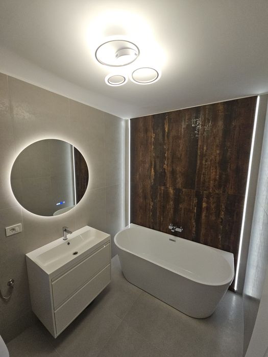 P+1+P-mansardabil-scara beton armat, 3dormitoare, 3bai, camera tehnica