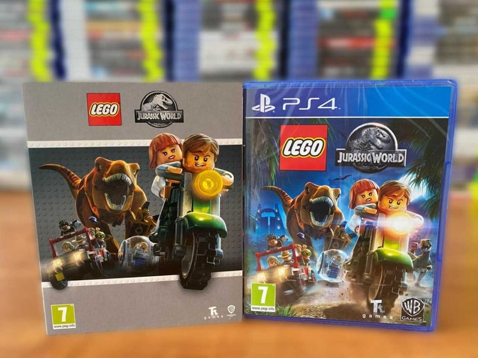 Новый ЛЕГО Мир Юрского Периода Пс4/ LEGO Jurassic World PS4/PS5