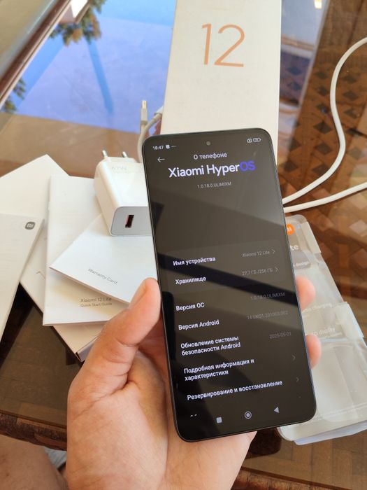 Sub-Flagman Xiaomi 12 Lite 5G 8/256гб в отличном состоянии с коробкой