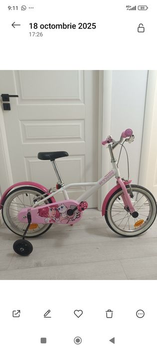 Bicicleta fete 4-6 ani