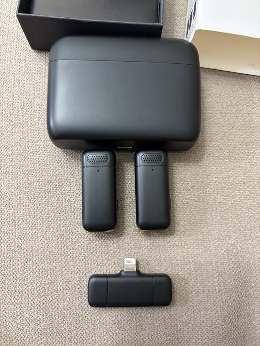 2 Безжични микрофони - нови iPhone Lightning