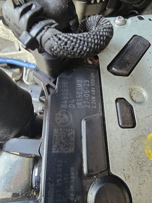 Alternator BMW 8490538 G20 G01  G30 G31 hybrid 48v