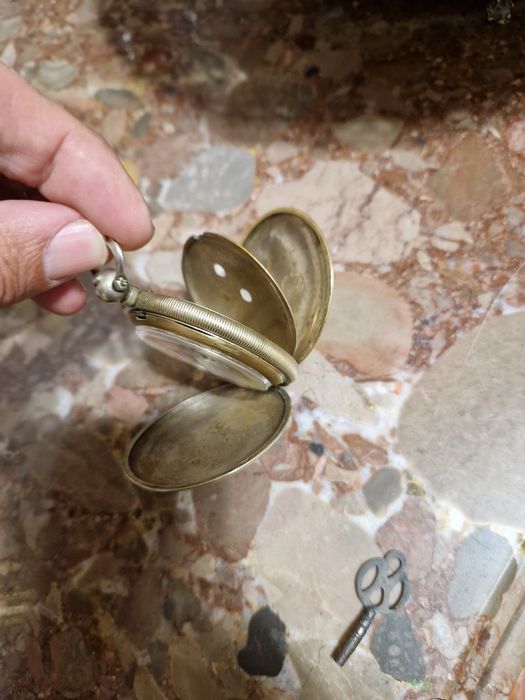 Прекрасен антикварен османски джобен часовник