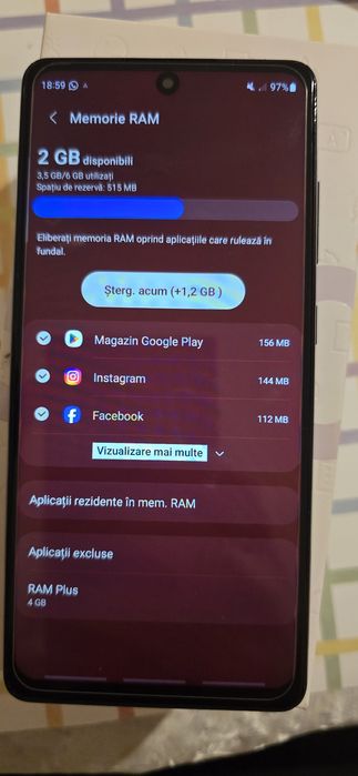 Vând s20fe 5g 6gb ram 128mb