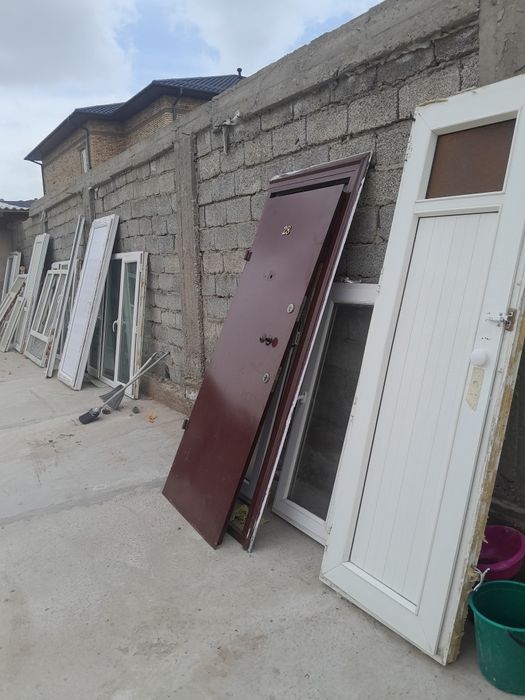 Пластиковые окна, дверь