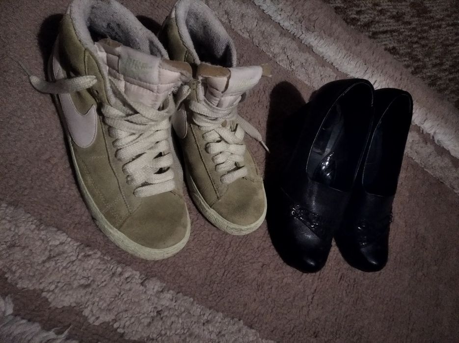 Мокасини Найк и обувки н.37 само за 10лв.всичко