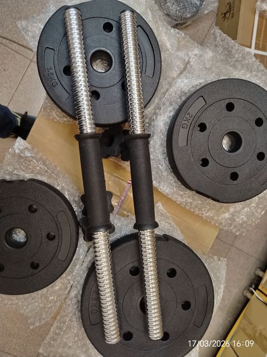 Гири (дъмбели) от 1,25 до 15кг всяка