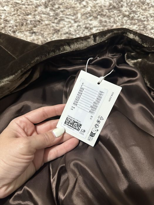 Sacou maro nou COS marimea M