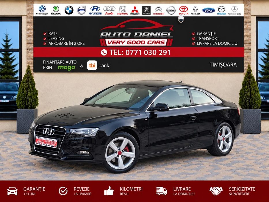 Audi A5 Coupé S-LINE 2.0 Diesel 177 Cp 2012 Rate Livrare Garantie