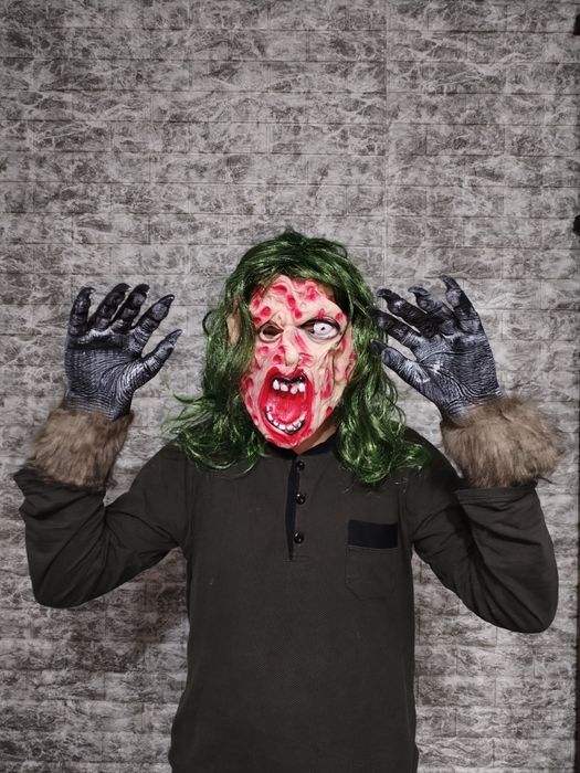 Маска бабадук. Хеллоуин Пластик Резина варианты Китай Новые