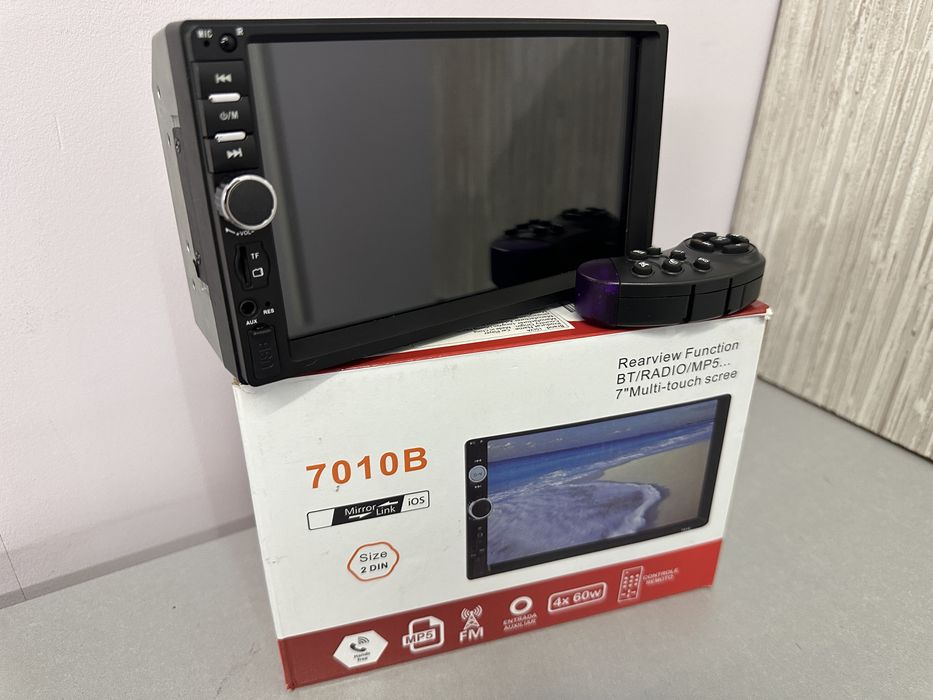 Мултимедия за кола  – 7″ Touch, 2DIN, Bluetooth