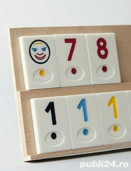 Joc Remi Medias cu piese din praf de piatra-Rummy Medias. NOU!