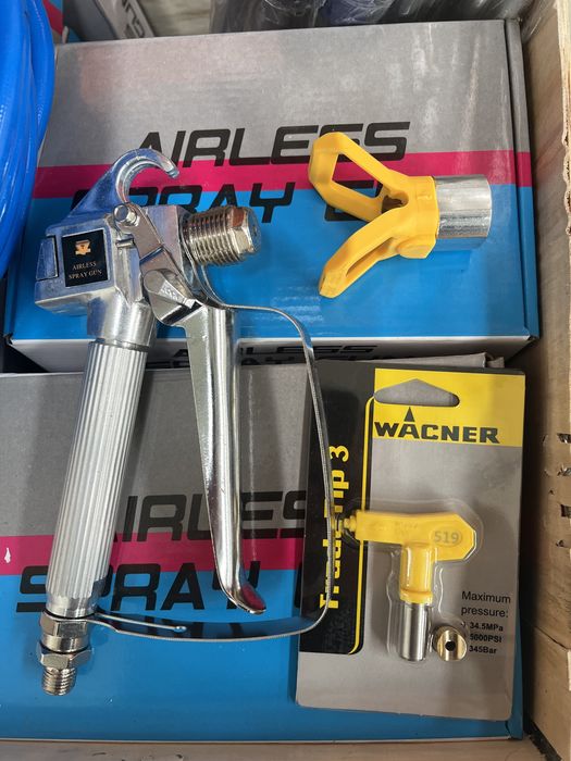 Pistol pompa airless furtun diuza pompa varuit tija wagner titan visol