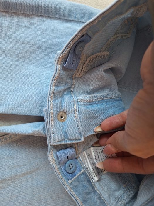 Нови slim leggings и клин размер 116 (5-6 години)