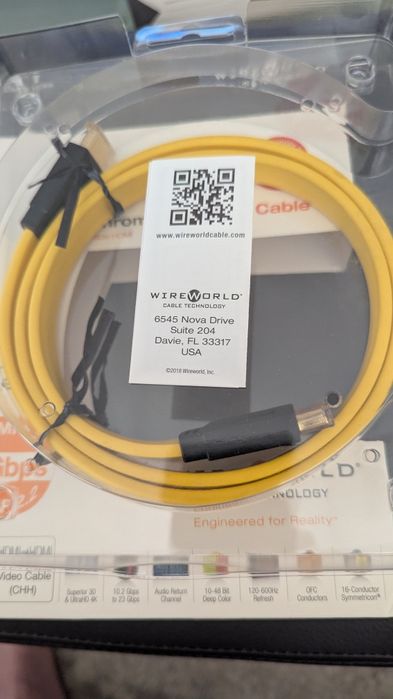 WireWorld Chroma 7+ HDMI 4К 18 GBps Кабели