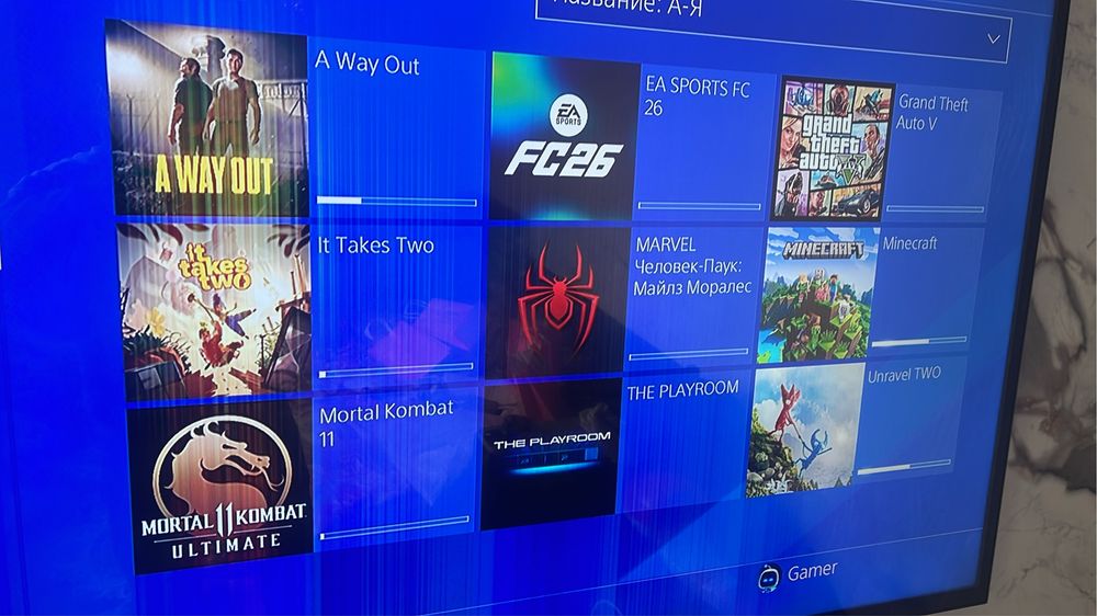 Продается PS4 500gb с топ играми