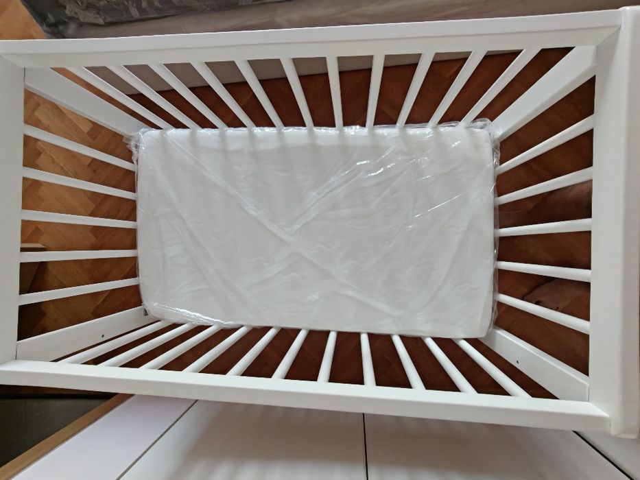 NINA 2 бебешка кошара NEXT TO ME с матрак 40X80 см