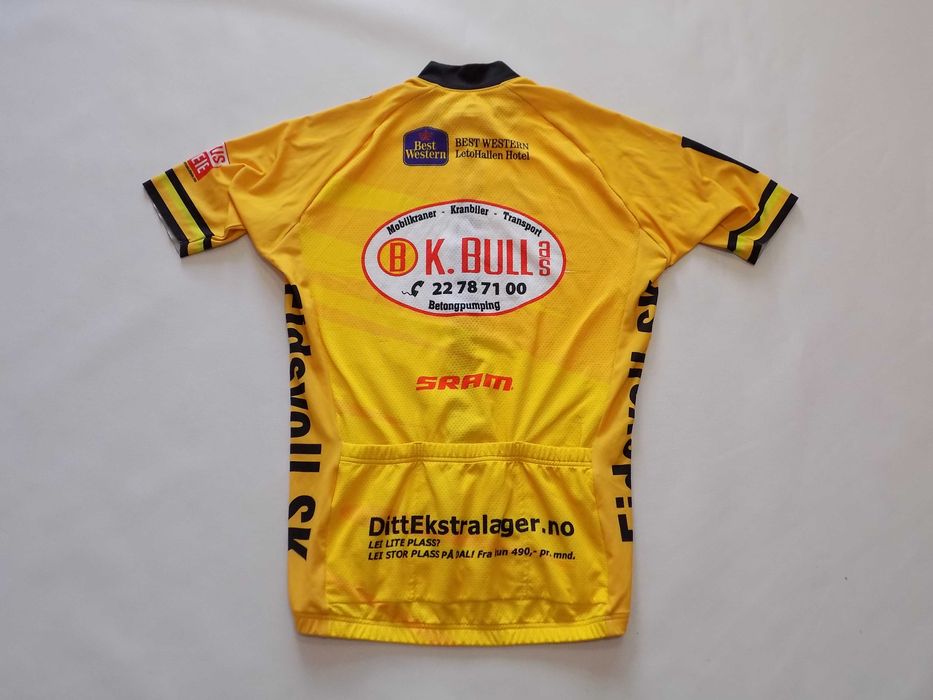 вело джърси bio racer тениска шосейно колоездене мъжко оригинално M/XL