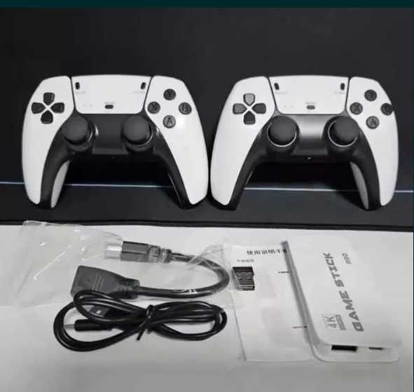 Игрова конзола RetroConsole M15 4K Pro Game Stick- тв игра 2 джойстика