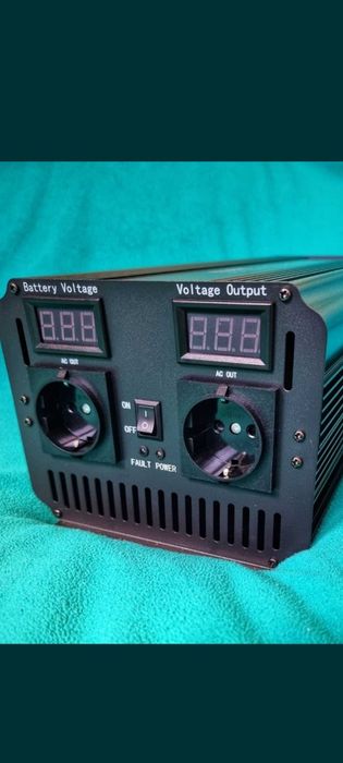 Висококачествен мощен Инвертор Пълна синусоида 12-220в,3000-6000вт
