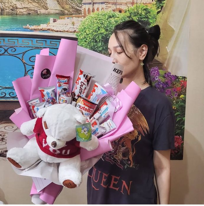 Букет из конфет от 8000тг