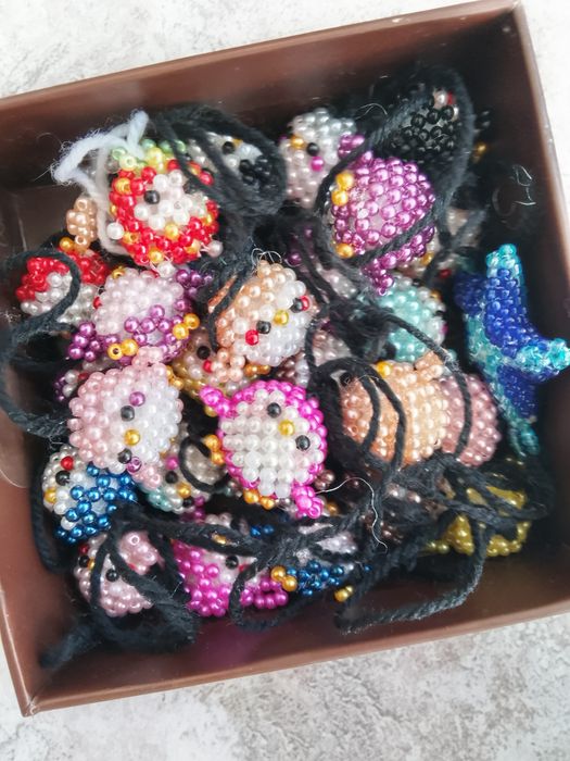 Брелки из бисера