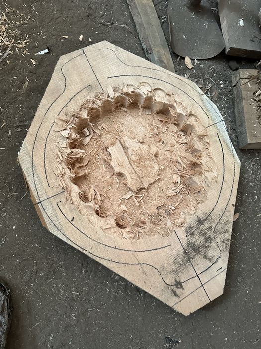 Астау загатовки с сучком