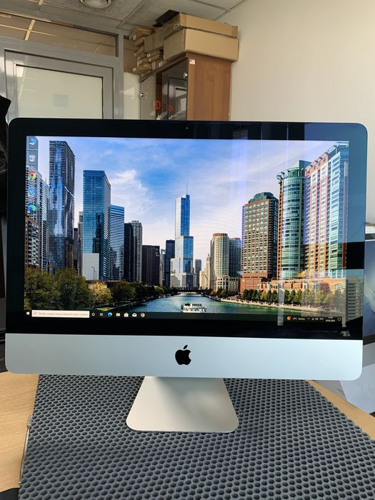 IMac 21. Mac os+Windows 10. Ssd 512gb.