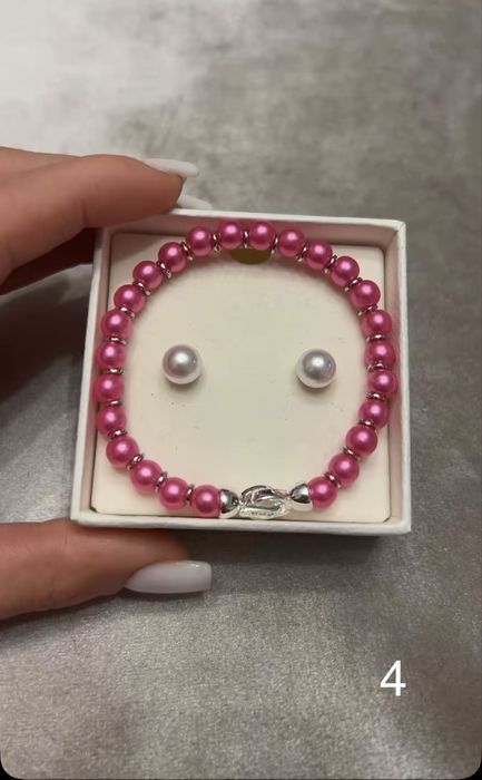 Set brățară cu cercei