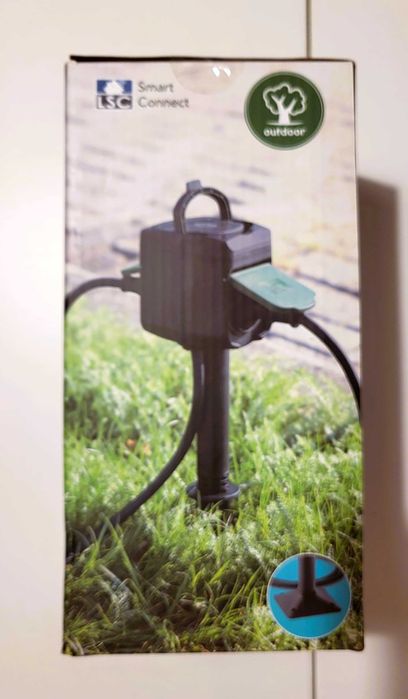 Priză dublă SMART de exterior LSC Smart Connect, sigilat