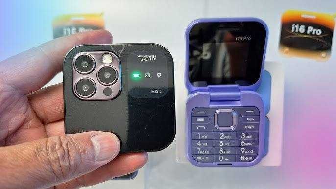 Сгъваем телефон i16 Pro Dual SIM 2G