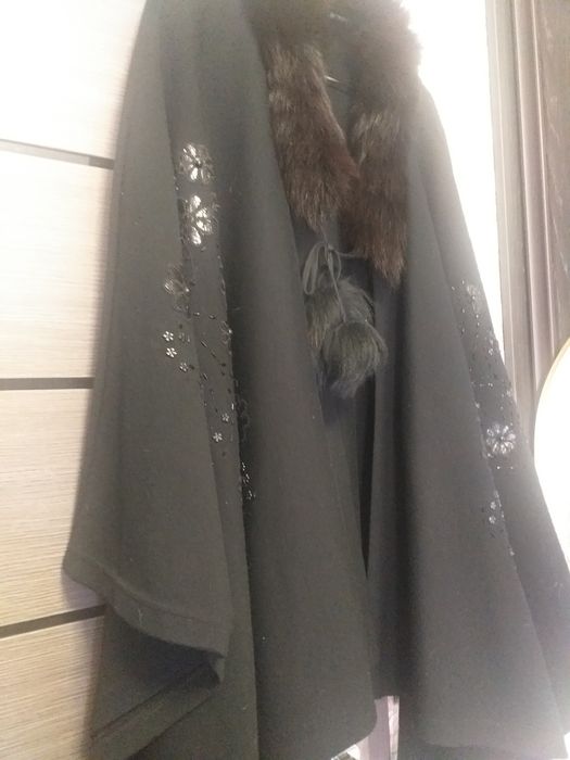 Женская одежда пончо накидка