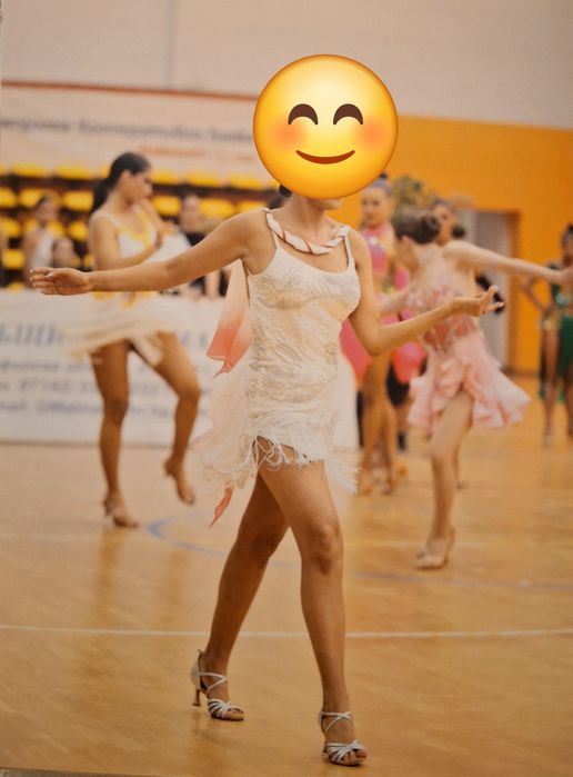 Рокля за латино танци XS/S