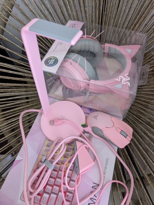 Kit periferice Razer Quartz (Pink)