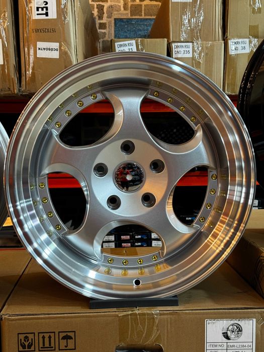 Jante Aliaj EMR Wheels L2384 - 5x120 17 Silver Lip Polish