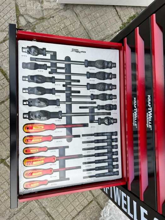 Професионален шкаф - количка с инструменти KRAFTWELLE